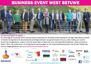 Netwerk Business event 2015